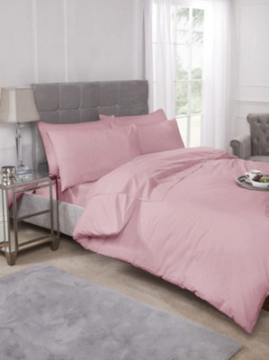 Percale Collection 180 Thread Count Percale Fitted Valance Sheet from B&Q