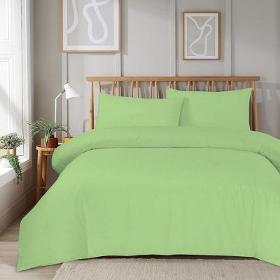 New Edge Blinds - Duvet Set - Double - Sage Green - Image 3