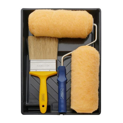 B&Q -  For The Trade 5Pc 9 Inch Masonry Roller Set With Tray (3561329-90) - Image 8
