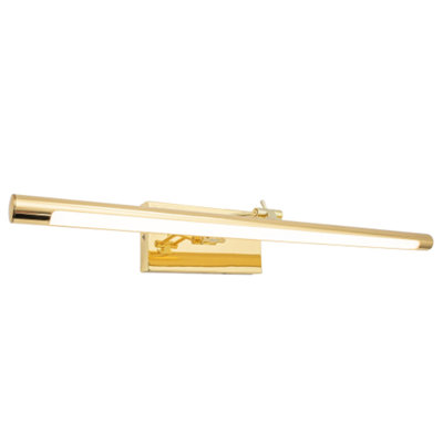Happy Homewares Gold/Light Polished Wireless Rechargeable 5W Led Touch Dimmable Picture Wall - Image 4