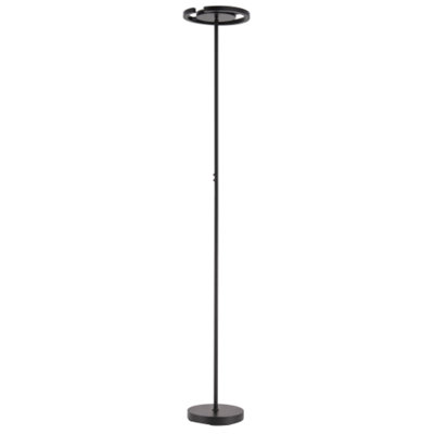 Happy Homewares Rgb And Cct Modern Led Floor Lamp In Matte Black With Remote Control from B&Q