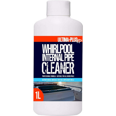 Ultima-Plus Xp Whirlpool Internal Pipe Cleaner Deeply Cleans & Removes Limescale Dirt & Odours 1L from B&Q