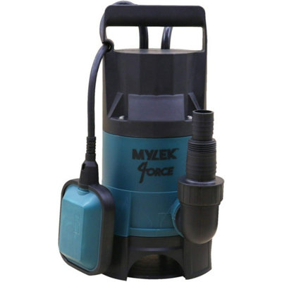 Mylek Submersible Water Pump 400W Electric For Clean Or Dirty Water With Float Switch8000L/h from B&Q
