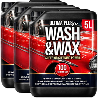 Ultima-Plus Xp Wash And Wax Car ShampooRemoves DirtGrime And Stains & Leaves A Showroom Shine 15L from B&Q