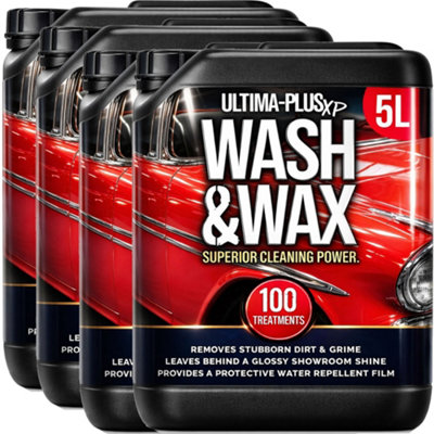 Ultima-Plus Xp Wash And Wax Car ShampooRemoves DirtGrime And Stains & Leaves A Showroom Shine 20L from B&Q