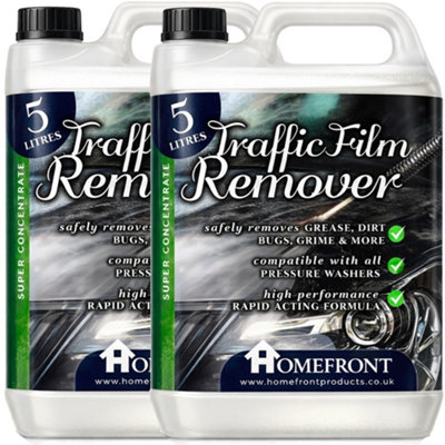 Homefront Traffic Film RemoverTfr Cleaner For CarsMotorbikesVans Trucks & More 10L from B&Q