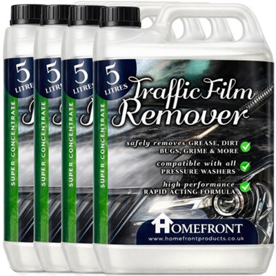 Homefront Traffic Film RemoverTfr Cleaner For CarsMotorbikesVans Trucks & More 20L from B&Q