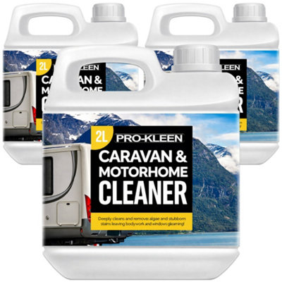 Pro-Kleen Caravan And Motorhome Cleaner Removes Black Streaks Dirt Algae And More Super Easy To Use Formula 6L from B&Q