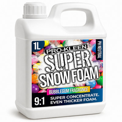 Pro-Kleen Super Snow Foam Car Shampoo Bubblegum 1L