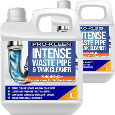 ProKleen Intense Waste Pipe and Tank Cleaner 2L Odour Remover Caravans Motorhome - Image 3