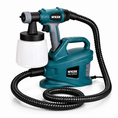 Mylek Electric Paint Sprayer With 700W Compressor And Two Paint Cups from B&Q