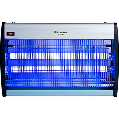 Xterminate Electric Fly Killer Zapper 30W Uv Kills FliesWaspsBugsMosquitoesInsects from B&Q