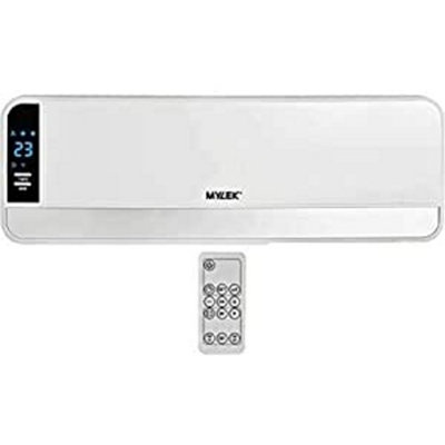 Mylek Overdoor Heater 2Kw Electric Downflow Over Door Air Curtain And Fan With Thermostat from B&Q