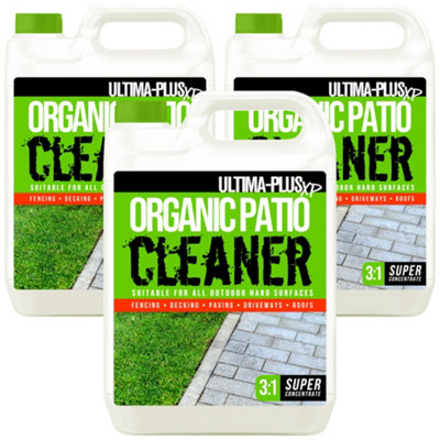 Pro-Kleen Ultima-Plus Xp Organic Path And Patio Cleaner Concentrate Fluid Completely Safe For Pets And ChildrenDecking And Fencing 15L from B&Q