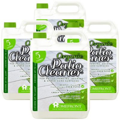 Homefront Organic Patio Cleaner 20LPet Friendly Formula & Free From Bleach And Harsh Chemicals from B&Q
