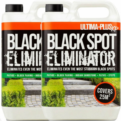 Ultima-Plus Xp Black Spot Eliminator Rapid Acting Patio Driveway Block Paving CleanerRemoves Black Spots Quickly And Easily 10L