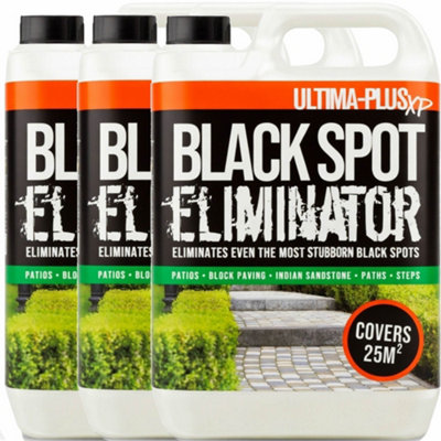 Ultima-Plus Xp Black Spot Eliminator Rapid Acting Patio Driveway Block Paving CleanerRemoves Black Spots Quickly And Easily 15L