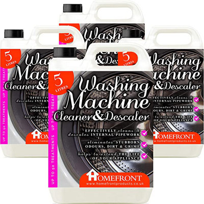 Homefront Washing Machine Cleaner & DescalerCleansDescales & Removes Smelly Odours (20Litres) from B&Q