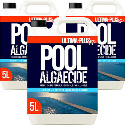 Ultima-Plus Xp Pool AlgaecideRemoves Algae In PoolsHot Tubs And Spas 15L from B&Q