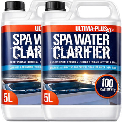 Ultima-Plus Xp Spa Water ClarifierTransforms Hot Tub Water From Cloudy And Dirty To Crystal Clear 10L from B&Q