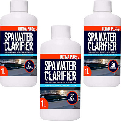 Ultima-Plus Xp Spa Water ClarifierTransforms Hot Tub Water From Cloudy And Dirty To Crystal Clear 4L from B&Q