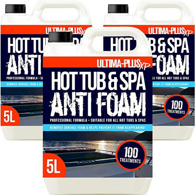 Ultima-Plus Xp Hot Tub & Spa Anti FoamRemoves Surface Foam Quickly And EasilySuitable For All Hot Tubs 15L from B&Q