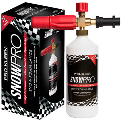 Pro-Kleen Snow Foam Lance Karcher Compatible Cannon Gun Foamer Shampoo Fits K2 K3 K4 K5 K6 K7 from B&Q