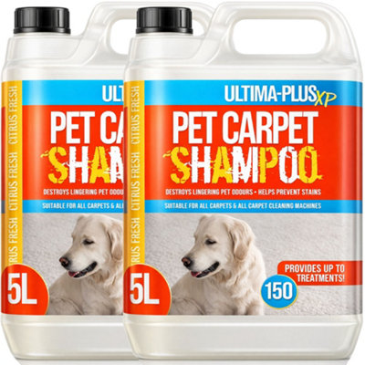 Ultima-Plus Xp Pet Carpet ShampooProfessional Carpet Cleaning Solution Perfect For Pet Owners Citrus 10L from B&Q