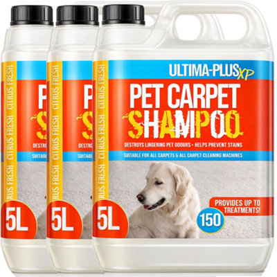 Ultima-Plus Xp Pet Carpet ShampooProfessional Carpet Cleaning Solution Perfect For Pet Owners Citrus 15L from B&Q