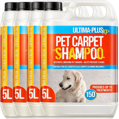 Ultima-Plus Xp Pet Carpet ShampooProfessional Carpet Cleaning Solution Perfect For Pet Owners Citrus 20L from B&Q