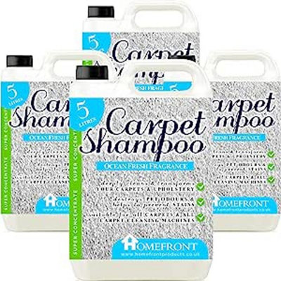 Homefront Carpet ShampooDeeply Cleans Carpets To Remove Stains And Odours Ocean Fragrance 20L from B&Q
