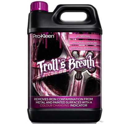 Pro-Kleen Troll's Breath Iron Contamination Fallout Remover 1 X 5L from B&Q