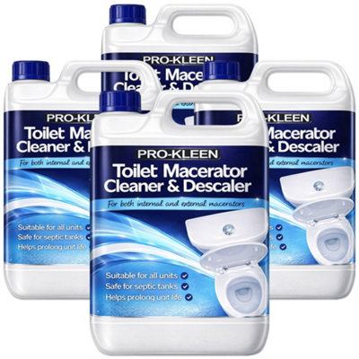 Pro-Kleen Toilet Macerator Cleaner & Descaler 20LHighly ConcentratedLong-Lasting FormulaCompatible With All Saniflo Pump from B&Q