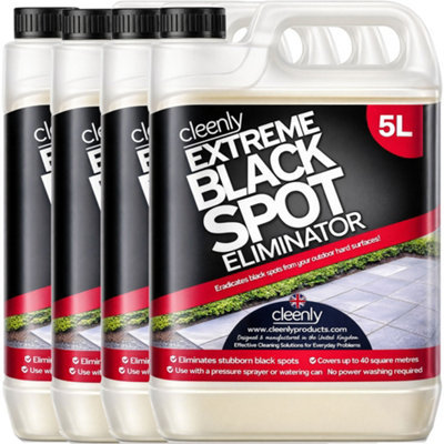 Cleenly Black Spot DestroyerRemoves Black Spots On PatiosPavingDriveways & More 20L from B&Q