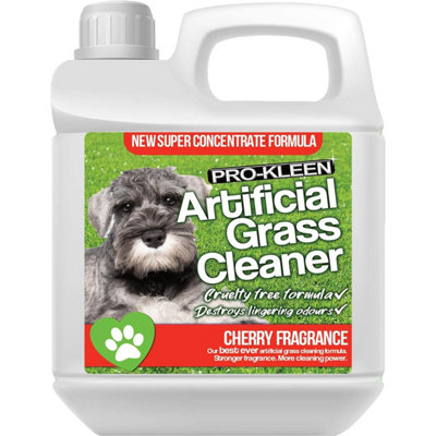 B&Q -  Artificial Grass Cleaner For Dogs And Pet Friendly Cruelty Free Disinfectant With Deodoriser 4 In 1 Cherry 1L