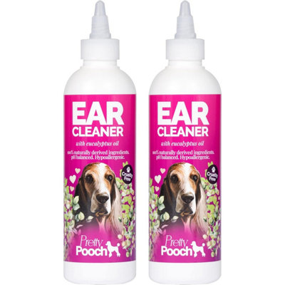 Pretty Pooch Dog Ear CleanerCleans And Helps Reduce Itching & Head Shaking 2X 250Ml from B&Q