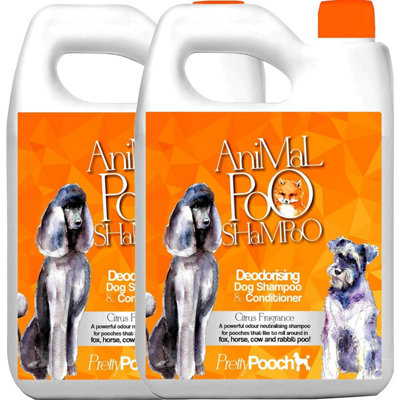 Pretty Pooch Dog Shampoo & Conditioner For Smelly Dogs4 Litres (Citrus Fragrance) from B&Q
