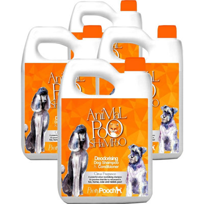 Pretty Pooch Dog Shampoo & Conditioner For Smelly Dogs8 Litres (Citrus Fragrance) from B&Q