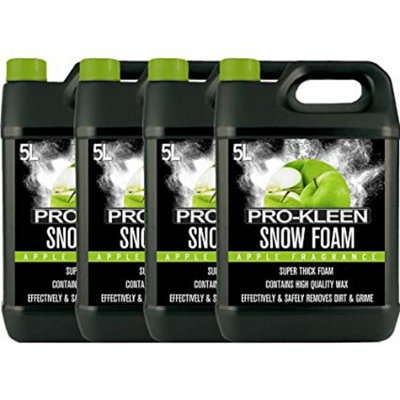 20L Of Pro-Kleen Apple Snow Foam With WaxSuper Thick & Non-Caustic Foam from B&Q
