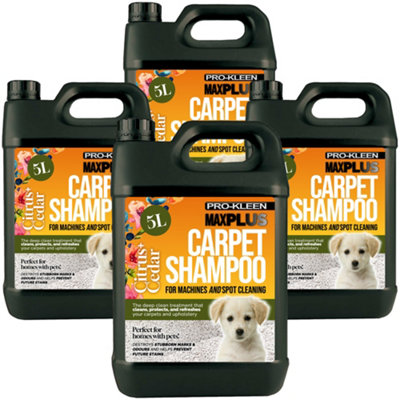 Pro-Kleen Maxplus Carpet Shampoo Citrus And Cedar 20L from B&Q