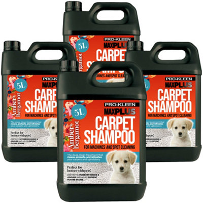 Pro-Kleen Maxplus Carpet Shampoo Amber And Bergamot 20L from B&Q