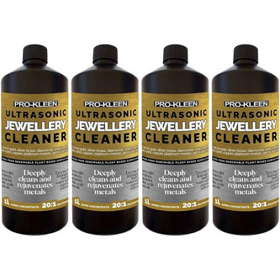 Pro-Kleen (4) 1L Ultrasonic Jewellery Cleaning Solution - Image 3