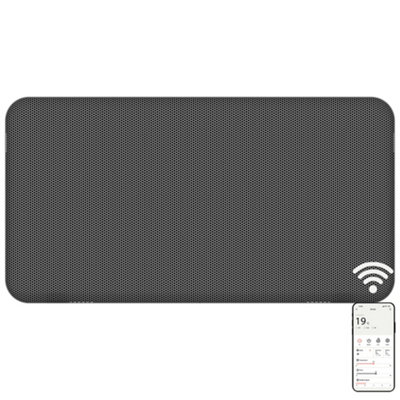 Mylek (Grey ) Wi-Fi Enabled Smart Mica Panel Heater - Image 6