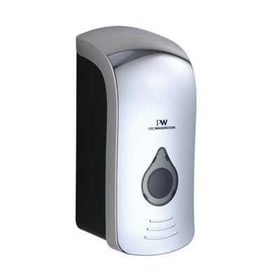 Mylek Prowashroom 750Ml Soap Dispenser In Silver from B&Q