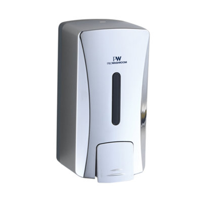 Mylek Prowashroom 1000Ml Soap Dispenser In Silver from B&Q