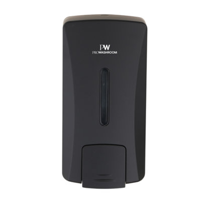 Mylek Prowashroom 1000Ml Soap Dispenser In Black from B&Q