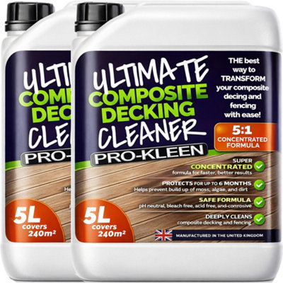 Pro-Kleen Ultimate Composite Decking Cleaner 10L from B&Q