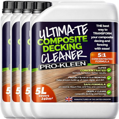 Pro-Kleen Ultimate Composite Decking Cleaner 15L from B&Q