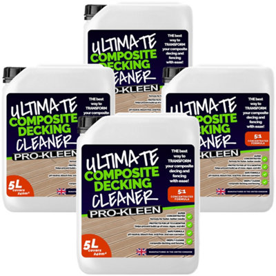 Pro-Kleen Ultimate Composite Decking Cleaner 20L from B&Q
