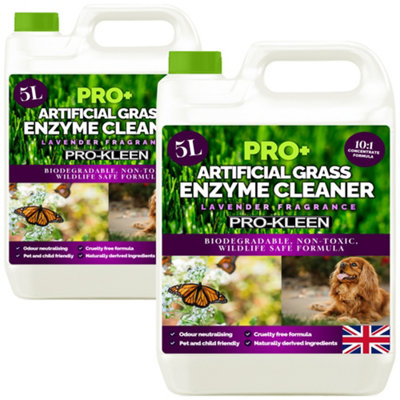 ProKleen Pro Bio Artificial Grass Probiotic Lavender Cleaner Pet Safe Turf 10L - Image 4